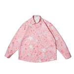 Pink Star Print Shirt