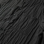 Womenâ€™s Irregular Button-down Long-sleeved Shirt