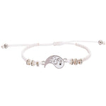 Buddha Stones 2pcs Yin Yang Dragon Couple Bracelet