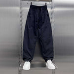 Loose-fitting Breathable Mesh Scimitar Casual Pants