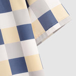 Men's Plaid Print Casual Button-Down Short Sleeve Shirt