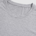 Men's solid color cotton basic round neck short-sleeved T-shirt