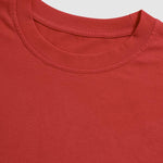 Men's solid color cotton basic round neck short-sleeved T-shirt