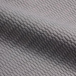 Men's solid color textured elastic waist shorts