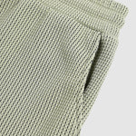 Men's solid color textured fabric casual shorts