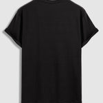 Men's "Paris" letter print casual round neck short sleeve T-shirt