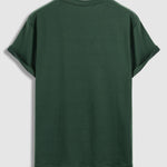 Men's "BROOKLYN" letter print casual crew neck short sleeve T-shirt