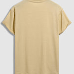 Men's "BROOKLYN" letter print casual crew neck short sleeve T-shirt