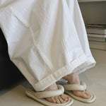 Women's Drawstring Elastic-waist Loose Casual Pants