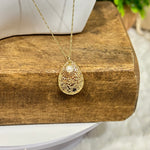 Marina Teardrop Pearl Necklace