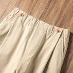 Wide-leg Cotton Loose Japanese Retro Casual Trousers