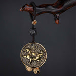 Buddha Stones Four Symbols Azure Dragon White Tiger Vermilion Bird Black Tortoise Key Chain