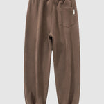 Men's Letter Print Pocket Casual Pants