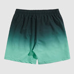 Men's  Ombre Color Vacation Board Shorts