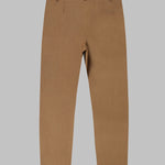 Men's Solid Color Zipper Fly Casual Pants