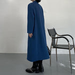 Vintage Mid-length Knee-length Suit Jacket