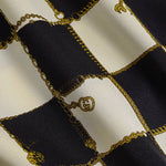 Men's Plaid Floral Satin Shorts