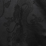 Men's Chinese Dragon Totem Satin Short Sleeve Shirt