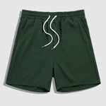 Men's Solid Color Textured Casual Versatile Shorts