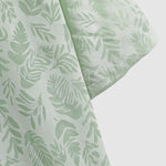 Men's Vintage Sheer Botanical Print Casual Half-Button Short Sleeve POLO