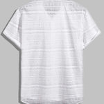 Men's Vintage Sheer Sexy Casual Short Sleeve Shirt