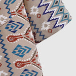 Men's Aztec Retro Print Skin-Friendly Casual Short Sleeve Shirt