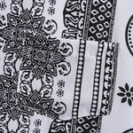 Men's Retro Floral Print Skin-Friendly Casual Button Short Sleeve Shirt