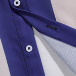Men's Color Block Striped Print Casual Shirt