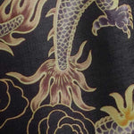 Men's Chinese Dragon Print Casual Short Sleeve Shirt
