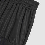 Men's Casual Double Pocket Drawstring Elastic Waist Shorts