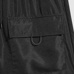 Men's Casual Double Pocket Drawstring Elastic Waist Shorts