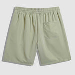 Men's Casual Double Pocket Drawstring Elastic Waist Shorts