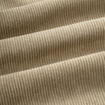 Men's Corduroy Elastic Waist Casual Shorts