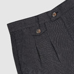 Men's double pocket casual business pants