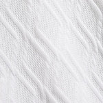 Men's Diamond Pattern Fabric Casual Round Neck Short Sleeve T-shirt