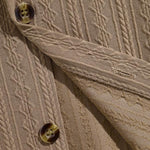 Men's retro jacquard solid color short-sleeved shirt casual shorts set