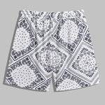 Men's Paisley Print Casual Shorts
