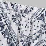 Men's Paisley Print Casual Shorts