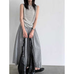 Striped Casual Loose Wide-leg Pants