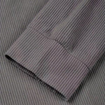 Men's retro corduroy patchwork casual stand collar sweatshirt
