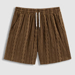 Men's Vintage Jacquard Casual Shorts