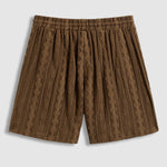 Men's Vintage Jacquard Casual Shorts