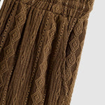 Men's Vintage Jacquard Casual Shorts