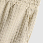 Men's terry cloth plaid casual shorts