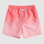 Men's  Ombre Color Vacation Board Shorts