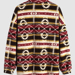 Men's Vintage Aztec Polar Fleece Stand Collar Sweatshirt