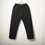 Loose Straight Linen Trousers