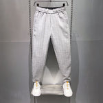 Casual Striped Straight Pants
