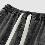 Men's cargo pocket patchwork loose jeans
