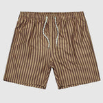 Men's striped inner mesh quick-drying beach shorts